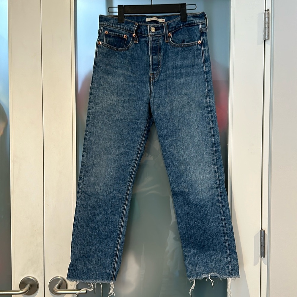 Levi’s wedgie jeans